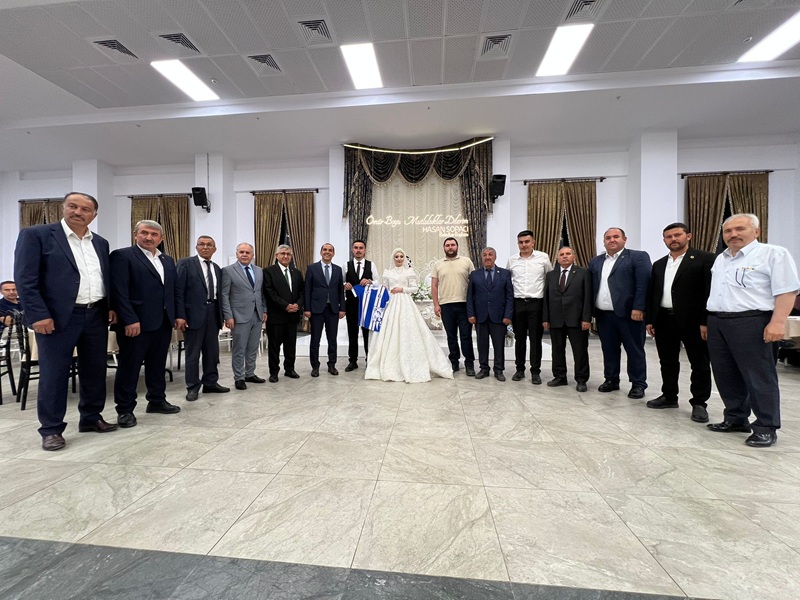 Sayın Valimiz Mustafa Fırat Taşolar Kömürcü ve Sunaca Ailelerinin Düğün Merasimine Katıldı